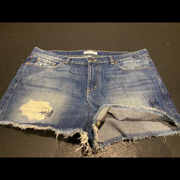 LOFT denim shorts size 30/10 - Picture 1 of 4
